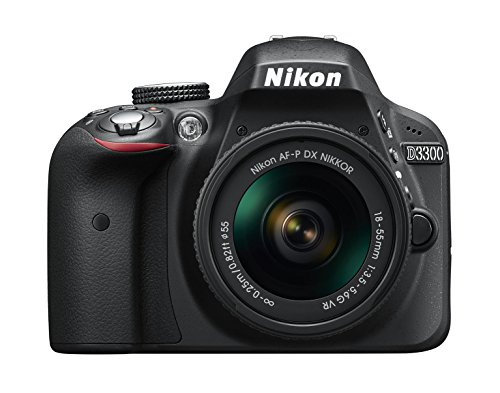 Nikon D3300 SLR-Digitalkamera Kit AF-P 18-55 VR schwarz