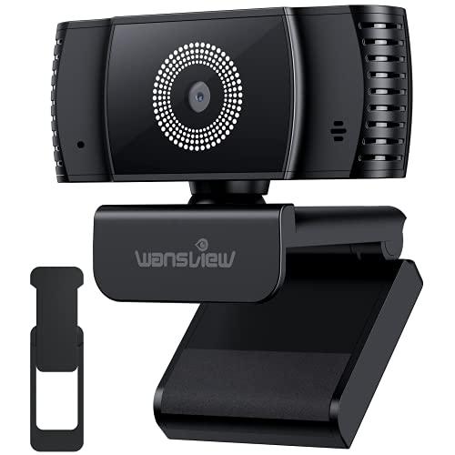 wansview Webcam mit Mikrofon,1080P Autofokus Webcam für PC und Laptop mit Abdeckung,USB 2.0 Plug&Play, für Live-Streaming, Zoom, Videoanruf, Konferenz, Online-Unterricht wansview Webcam mit Mikrofon,1080P Autofokus Webcam für PC und Laptop mit Abdeckung,USB 2.0 Plug&Play, für Live-Streaming, Zoom, Videoanruf, Konferenz, Online-Unterricht