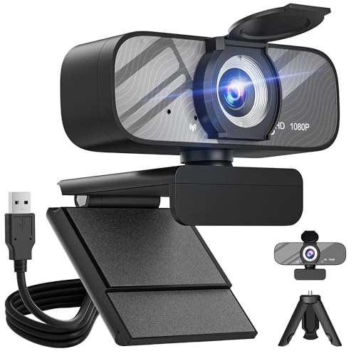 Gohero Full HD 1080P Video Webcam und Weitwinkel-Videokamera mit eingebautem Mikrofon und drehbarem Stativ für Laptop PC Computer ideal für Live-Streaming Anrufe Gohero Full HD 1080P Video Webcam und Weitwinkel-Videokamera mit eingebautem Mikrofon und drehbarem Stativ für Laptop PC Computer ideal für Live-Streaming Anrufe