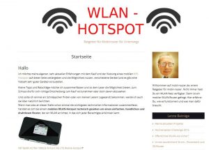 wlan router startseite