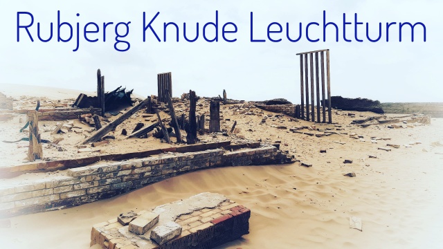 Rubjerg Knude Feuer und Wärterhäuschen