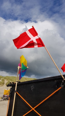 Blokhus Jammerbucht Fahne Dänemark